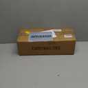 2ft Pre-Lit Artificial Mini Christmas Tree,24 Inch Snowy Flocked Small Tabletop Christmas Tree with LED Light,White Xmas Pine Tree for Home Desk Indoor Decor, Perfect with Burlap Base