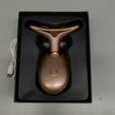 ELISHINE 7 Color Face and Neck Massager Light Therapy, Red Light Based Facial Massager for Skin Care, Firming, Smoothing (Rose Golden)