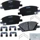 Bendix Priority1 CFC1913 Ceramic Front Brake Pads for Buick LaCrosse 2019-2017, Regal Sportback 2020-2018, Regal TourX 2020-2019, Chevrolet Equinox 2020-2018, Malibu 2020-2016, GMC Terrain 2020-2018