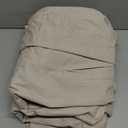 H.VERSAILTEX 100% Blackout Curtains for Bedroom Thermal Insulated Linen Textured Curtains Heat and Full Light Blocking Drapes Living Room Curtains 2 Panel Sets, Cobblestone, 52x96 Inch