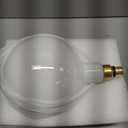 SD LUX Oversized LED Light Bulb Giant vintage Edison filament bulb 16W 2400LM (Equi. 200W) E26 base Large bulb milky glass for Home Office, Non-dimmable, Warm White, 1 pack (Warm White (3000K), G200WT)