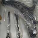 AUQDD 12Pcs Front End Suspension Kit Fit For 2010-2014 Su-baru Outback, 2 Lower Control Arm 2 Ball Joint 2 Sway Bar Link 4 Outer & Inner Tie Rod End (# 522-831 522-832 543-650 K750084 ES3712 K9513)