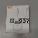 1Mii Bluetooth 5.3 Transmitter w/Screen for TV to 2 Headphones, aptX AD/LL/HD Hi-Fi Audio, 25H Playtime, 3.5mm AUX Bluetooth Adapter for TV, PC, CD Player, MP3, Gym, Projector - Transmitter Only