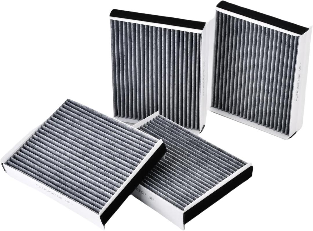 4PCS FP79 FP92 Cabin Air Filter Compatible with Ford F150 2015-2023, F250 F350 F450 F550 2017-2022for Expedition 2018-2023,Lincoln Navigator Replaces FL3Z19N619A WP10266