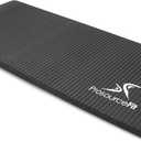 ProsourceFit Extra Thick Yoga Knee Pad and Elbow Cushion 15mm (5/8) Fits Standard Mats for Pain Free Joints in Yoga, Pilates, Floor Workouts (Black)