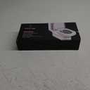 Ultra-Slim Bidet Attachment, Posterior&Feminine Wash-(Retractable Dual Nozzles), Non-Electric Bidet Attachment for Toilet Seat, Adjustable Fresh Cold Water Pressure, Stainless Steel Inlet (White)