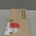 Anchor Hocking 12 Piece Glass Storage Containers with Lids (6 Glass Food Storage Containers & 6 Navy Blue SnugFit Lids)