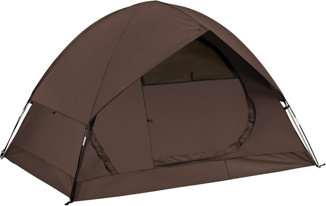 Backpacking Camping Waterproof Tents for 4 Person with Rain Fly