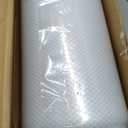 WhatsBedding 5 Inch Full Mattress Topper Breathable Bamboo Viscose Air Layer,Memory Foam Mattress Topper Full Size Blue.