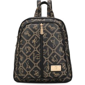 MKP COLLECTION Women's Fashion Backpack Purse - Anti-Scratch Faux Leather Travel Bag with Multi-Pocket Organizer, Designer Pattern Top-Handle Satchel for Shopping and Daily Use