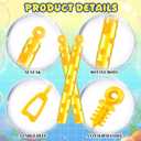 31 x 32 Pcs Sponge Themed Bubble Wands Cartoon Bubbles Party Favors for Adult Summer Activity Birthday Party Goodie Bag Stuffers Gifts Wedding Supplies