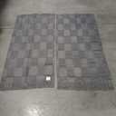 Curtains 2 panels 24 x 4' ( Grey )