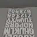 Iron on Letters for Clothing - 15 Sheets, 645 Pieces Multiple Colors PU Heat Transfer Vinyl, 2 Inch Alphabet & Numbers Stickers for T-Shirts, Easy DIY - A-Z & 0-9, Perfect for Fabric Crafting