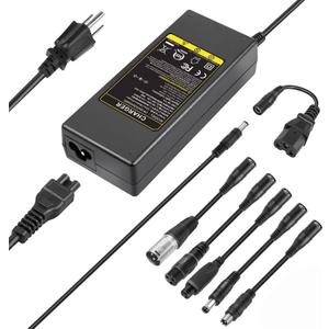42V 2A Scooter Charger for 36V Li-ion Battery Chargers for Razor/Jetson/Voyage, gotrax, ninebot Charger for 36V 10S Lithium Battery