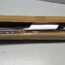 2 Pack Shower Curtain Rod Heavy Duty Tension 48-74 Inch Black