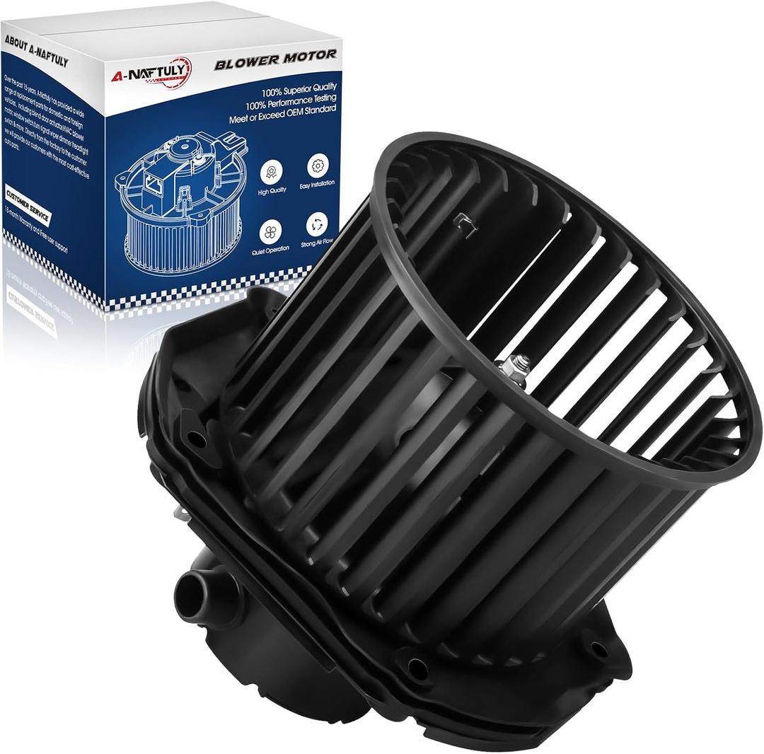 Blower Motor Fits for 1997 1998 1999 2000 Chevy Silverado C1500 C2500 K1500 K2500 Truck Suburban, Blazer, Tahoe, GMC Yukon XL, Cadillac Escalade - HVAC AC Heater Blower Motor Fan Replacement, 700100