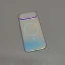 JETech Iridescent Case for iPhone Air Compatible with MagSafe, Cute Unique and Aesthetic Design, Colorful Fluorescent Translucent Back Shockproof Phone Cover, 6.5-Inch Display (Iridescent)