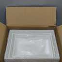 3 Pack White Buffet Food Risers, Step 12 1110 Size Acrylic Cube Box Display for Dessert Table Display Set Food Drink Collectibles Jewelry Figures, Display Stands for Retail Vendor Events,5 Side, Rectangle