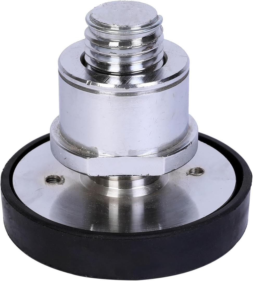 1PC Car Lift Telescopic Round Tray Rubber Pads Peg Screwup Pads Car Lift Rubber Tray 60mm Shaft Diameter(Buttoned Thread Style)