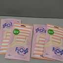 SmartLifeco Eco-Friendly Dental Floss Picks (200ct) - Flossers Made With Straw Wheat Blend, Strong Anti-Shred Thread For Tight Gaps, Tooth Pick Stick For Adults, Soft on Gum & Teeth, Vegan, Unflavored (1 Count (Pack of 200))