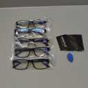 Gaoye Professional Reading Glasses for All Day - Computer Readers with Blue Light Protection - Value Pack, +1.25