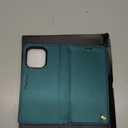 Wallet Case for iPhone 14 Pro Compatible with Magsafe, 2-in-1 PU Leather Flip RFID Blocking Card Holder Stand Shockproof Magnetic Detachable Cover for iPhone 14 Pro Case 6.1", Bluegreen