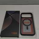 TORRAS Stronger Magnetic & Shockproof for iPhone 17 Pro Max Case, Fit for MagSafe, Military Grade Drop Protection, Camera Control, DIY Button, Slim for iPhone 17 Pro Max Case Translucent Matte Black