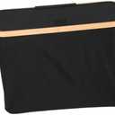 Cabilock Bamboo Toilet Paper Holder Basket Lid Waterproof Bathroom Storage Bin Freestanding Tissue Organizer for RV Closet and Bathroom