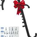 Cubetoou Back and Neck Massager for Pain Relief Deep Tissue, Upgraded Full Body Trigger Point Cane Massage Tools, Massage Stick Pressure Point Hook, Muscle Knot Remover Tool (Black)