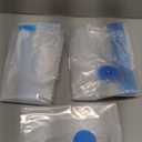 Vacuum Storage Bags with Hand Pump, Plastic Packaging Bags, 80% Space Saver Vacuum Seal Bags for Clothing, Travel Lugggage, Blankets, Comforters, 20 Combo