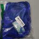 BERON 14 Inches Dark Blue Wig Short Curly Wig Women Synthetic Wigs Blue Wigs with Bangs Hairnet Included