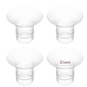 Momcozy 21mm 4Count Flange Insert Compatible with 24mm Flange/Shield of Most Pumps