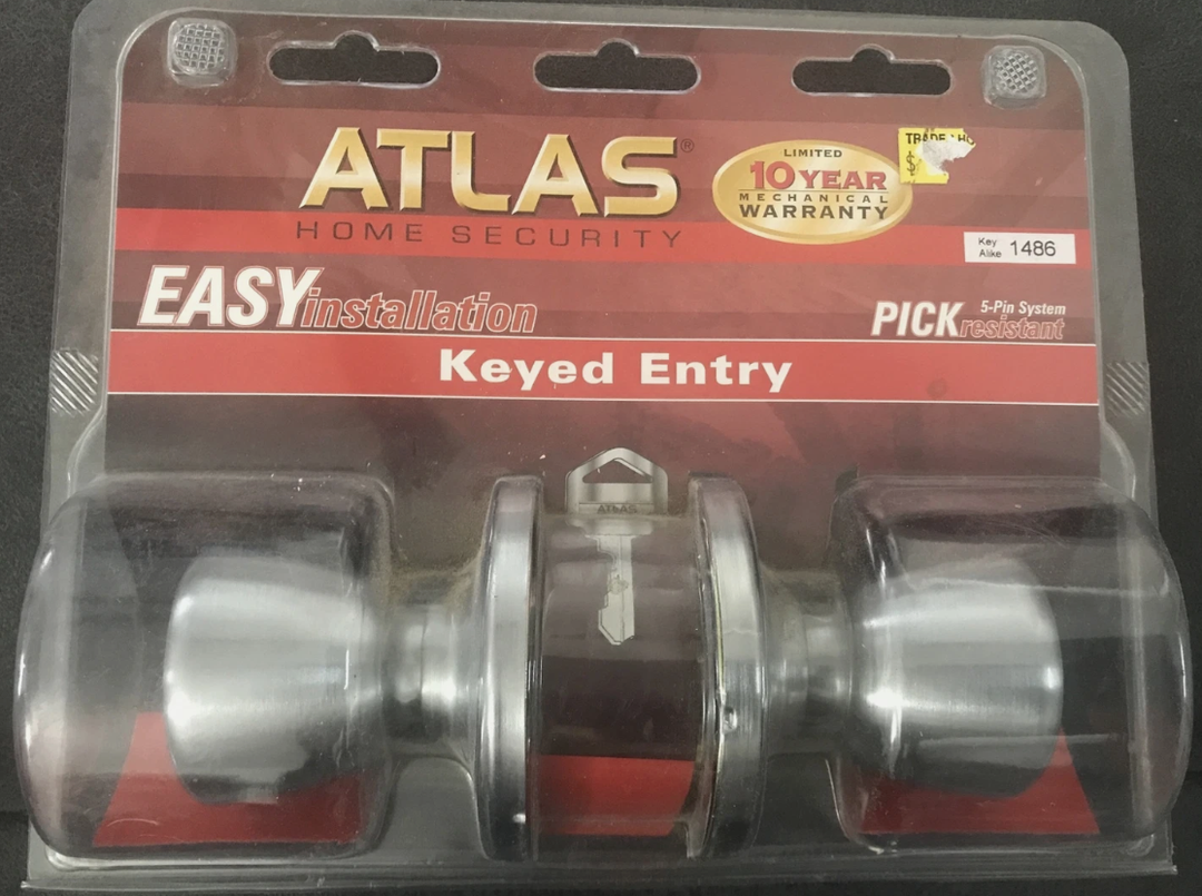 Atlas Home Security Exterior Entry Pick Resistant Door Lock Atlas Home Security Exterior Entry Pick Resistant Door Lock