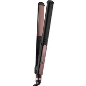 CONAIR INFINITIPRO Rose Gold Ceramic Flat Iron, 1-inch (Black)