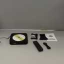 MICOCIOUS Portable CD Player with Bluetooth Desktop CD Player for Home CD Music Players with Remote Control,Timer,Built-in Dual Speakers with LED Display Home Audio Boombox FM Radio (Black)