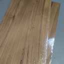 Floating Shelves Set of 2, Solid Elm Wood Wall Shelves 24 Inch - Invisible Bracket Mount for Living Room, Bedroom, Kitchen, Bathroom - Natural