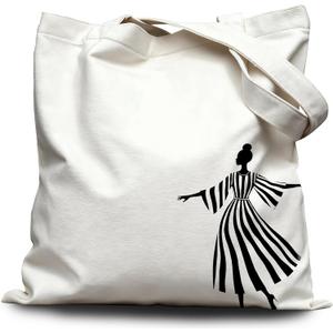 Ballet Dancer Tote Bag, Fashion - Forward Canvas Bag for Daily Use, Ideal Gift for Fashion - Conscious Women