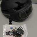 Smart Bike Helmet with Light: Bicycle Helmets for Adult Teens for Mountain & Road Cycling Electric Scooter Skateboard Skating (Black)