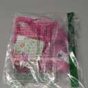 Lingerie Sets for Women Sexy Rave Outfits Lace Up Corset Bodysuit with Garter 2 Piece (Medium, Hot Pink)