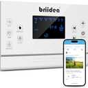 8 Zones WiFi Smart Sprinkler Controller, Briidea Automatic Irrigation Controllers with Customized Watering Schedule & Seasonal Adjustment, Water Efficiently and Keep Your Plants Healthy