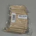 Pandaboard Compostable - Short - Bamboo Boba/Milkshake/Smoothie Straws - Unwrapped - bag of 100