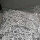 Trusir Kids Hangers - 100 Pack, 11.5 Inch White Baby & Toddler Hangers for Closet - Ideal for Baby Standard Use