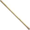 55-Inch Pure Solid Wood Replacement Handle for Garden Digging Spading Fork, Surface Coated with Protective Paint, Clear Finish, Convenient and Durable