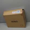 12 Pack Upgrade Harder Shoe Organizer, Shoe Storage with Magnetic Front Door, Clear Shoe Boxes Foldable Space-Saving Shoe Rack for Sneaker Boot Container, White