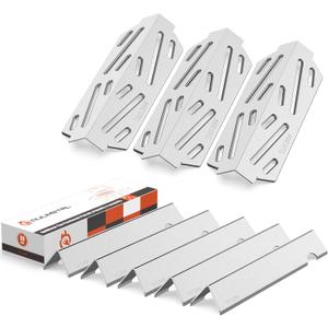 Genesis ii Flavorizer Bars Heat Deflector Replacement Parts for Weber Genesis II 300 /LX 300, GS4 Genesis II E-310 E-315 S-335 Grills, Genesis 2 Grill Parts for Weber 66795 66685, 304 Stainless Steel