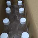 Hiceeden 10 Pcs 33 oz Plastic Soda Bottles with Caps, 1L Disposable Long Neck Wine Bottles with Lid, Reusable Empty Plastic Bottle for Beverage, Liquor, Beer, Milk, Juices, Smoothies
