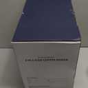 Hot & Iced Coffee Maker with Bold Setting, Single Serve Coffee Maker for K Cup and Grounds, 6-14 Oz Brew Sizes, 50 Oz Removable Water Tank, One Cup Coffee Machine with Reusable Filter, Black