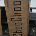 ChooChoo Farmhouse Coffee Bar Cabinet, Buffet Cabinet with Storage, Sideboard Buffet with Glass Door, Console Table for Kitchen, Hallway, Entrance, White. Incomplete