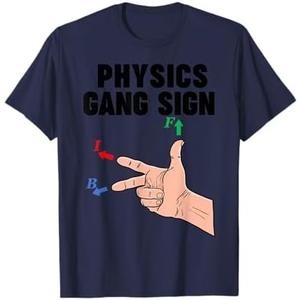 Physics Gang Sign T-Shirt Size S