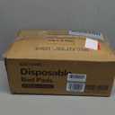 Amazon Basics Absorbent Puppy Pads for Potty Training and Incontinence, 5-Layer Leak-Proof Design, Quick-Dry Surface, Regular Size, 22 x 22 Inch, Scented, Pack of 100, Blue & White (Regular (100 Count))